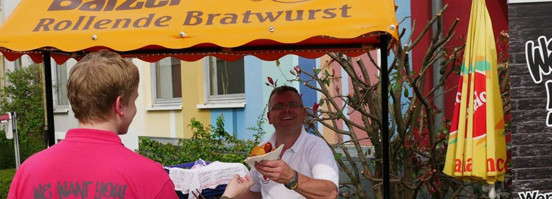 Die Rollende Bratwurst der Metzgerei Balzer